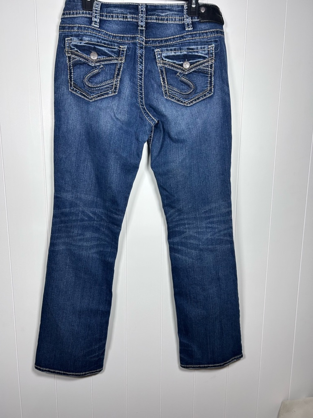Silver Jeans Suki Mid Slim Boot Jeans Women’s Size 31x31 - Picture 3 of 16